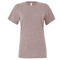 Heide Pink Kiesel - Front - Bella + Canvas - T-Shirt für Damen