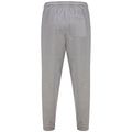 Grau meliert - Side - SF - "Fashion" Jogginghosen für Herren-Damen Unisex