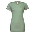 Salbeigrün - Front - Bella + Canvas - T-Shirt für Damen