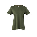 Militärgrün - Front - Bella + Canvas - T-Shirt für Damen