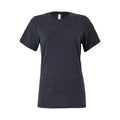 Marineblau - Front - Bella + Canvas - T-Shirt für Damen