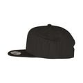 Schwarz - Side - Yupoong - "Flexfit" Snapback Mütze für Herren-Damen Unisex