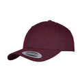 Weinrot - Front - Yupoong - "Flexfit Classic" Snapback Mütze für Herren-Damen Unisex