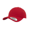 Rot - Front - Yupoong - "Flexfit Classic" Snapback Mütze für Herren-Damen Unisex