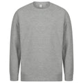 Grau meliert - Front - SF - Sweatshirt für Herren-Damen Unisex