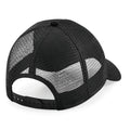 Schwarz - Back - Beechfield - Snapback Mütze