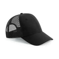 Schwarz - Front - Beechfield - Snapback Mütze