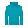 See-Blau - Front - Awdis - Kapuzenpullover für Herren