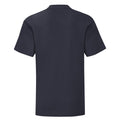 Marineblau - Back - Fruit of the Loom - "Iconic 150" T-Shirt für Kinder