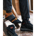 Schwarz-Grau-Orange - Pack Shot - Scruffs - "Trade" Socken für Herren