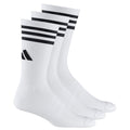 Weiß - Back - Adidas - Socken für Herren (3er-Pack)