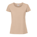 Sand - Front - Fruit of the Loom - "Premium" T-Shirt für Damen