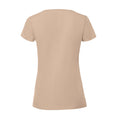 Sand - Back - Fruit of the Loom - "Premium" T-Shirt für Damen