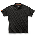 Schwarz - Front - Scruffs - Poloshirt für Herren