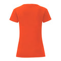 Flame - Back - Fruit of the Loom - "Iconic" T-Shirt für Damen