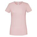 Blassrosa - Front - Fruit of the Loom - "Iconic" T-Shirt für Damen