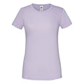 Sanfter Lavendel - Front - Fruit of the Loom - "Iconic" T-Shirt für Damen