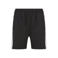 Schwarz-Weiß - Front - Finden & Hales - Shorts für Herren