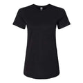 Pechschwarz - Front - Gildan - "Softstyle" T-Shirt für Damen