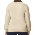 Sand - Back - Gildan - "Softstyle" Sweatshirt Mittelschwer für Herren-Damen Unisex