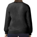 Schwarz - Back - Gildan - "Softstyle" Sweatshirt Mittelschwer für Herren-Damen Unisex