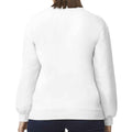 Weiß - Back - Gildan - "Softstyle" Sweatshirt Mittelschwer für Herren-Damen Unisex