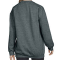 Grau meliert - Back - Gildan - "Softstyle" Sweatshirt Mittelschwer für Herren-Damen Unisex