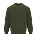 Militärgrün - Front - Gildan - "Softstyle" Sweatshirt Mittelschwer für Herren-Damen Unisex