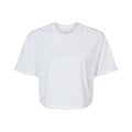 Weiß - Front - Bella + Canvas - kurzes T-Shirt für Damen