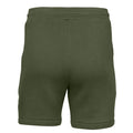 Militärgrün - Back - Bella + Canvas - Sweat-Shorts für Herren