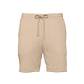 Hellbraun - Front - Bella + Canvas - Sweat-Shorts für Herren