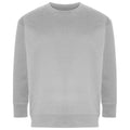 Grau - Front - Ecologie - "Crater" Sweatshirt recyceltes Material für Herren-Damen Unisex