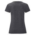 Dunkles Grau - Back - Fruit of the Loom - "Iconic" T-Shirt für Damen