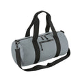 Grau - Front - Bagbase - Reisetasche, Schaft, recyceltes Material