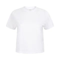 Weiß - Front - SF - kurzes T-Shirt für Damen