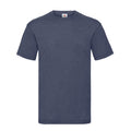 Navy-Blau - Front - Fruit of the Loom - "Valueweight" T-Shirt für Herren