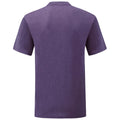 Violett - Back - Fruit of the Loom - "Valueweight" T-Shirt für Herren