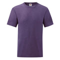 Violett - Front - Fruit of the Loom - "Valueweight" T-Shirt für Herren