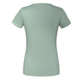 Salbei - Back - Fruit of the Loom - "Iconic 195 Premium" T-Shirt für Damen