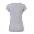 Athletic Grau - Back - Bella + Canvas - "The Favourite" T-Shirt für Damen