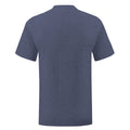 Heide Blau - Back - Fruit of the Loom - "Iconic 150" T-Shirt für Herren