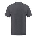 Dunkles Grau - Back - Fruit of the Loom - "Iconic 150" T-Shirt für Herren