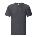 Dunkles Grau - Front - Fruit of the Loom - "Iconic 150" T-Shirt für Herren