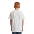 Weiß - Back - Fruit of the Loom - "Iconic" T-Shirt für Kinder