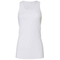 Weiß - Front - Bella + Canvas - "Flowy" Ärmelloses Oberteil Racerback für Damen