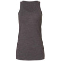 Dunkelgrau - Front - Bella + Canvas - "Flowy" Ärmelloses Oberteil Racerback für Damen