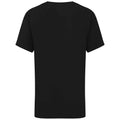 Schwarz - Back - Fruit of the Loom - "Iconic 195" T-Shirt für Kinder