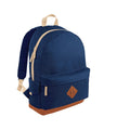 Dunkelblau - Front - Bagbase - Rucksack "Heritage"