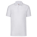 Weiß - Front - Fruit of the Loom - "65-35" Poloshirt für Herren