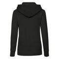 Schwarz - Back - Fruit of the Loom - "Classic 80-20" Kapuzenpullover für Damen